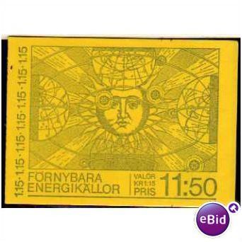 29.1.80 SB339 11.50KR 'RENEWABLE ENERGY' STAMP BOOKLET (EBID963)