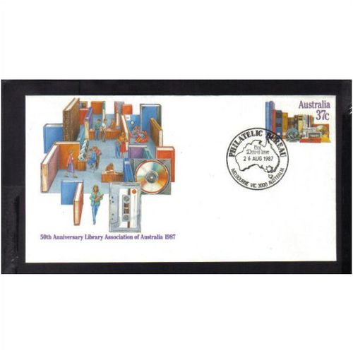 1987 AUSTRALIA FDC LIBRARY ASSOCIATION "MELBOURNE"