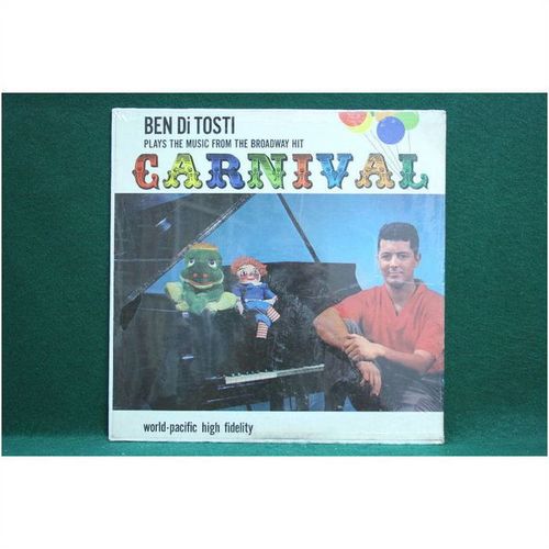 Ben Di Tosti, Piano-Broadway Hit 'Carnival' - Rare - LP 3779 - Sealed