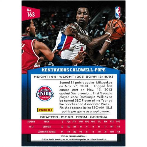 2013-14 Panini - #163 - Kentavious Caldwell-Pope RC