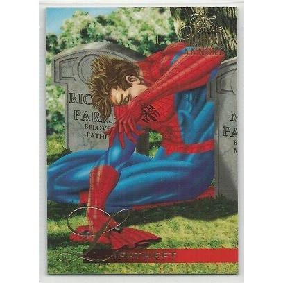 MARVEL ANNUAL 1995 FLAIR card # 50 LIFETHEFT