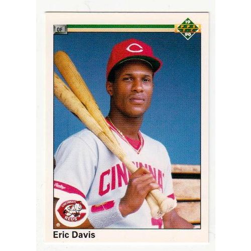 1990 Upper Deck Eric Davis baseball card #116 – Reds