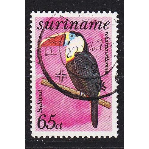 NIEDERLANDE NETHERLANDS Suriname [1977] MiNr 0785 ( O/used ) Vögel