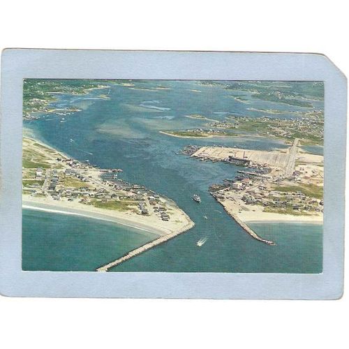 Rhode Island Galilee Bird's Eye View Of Rhode Island At Galilee~464