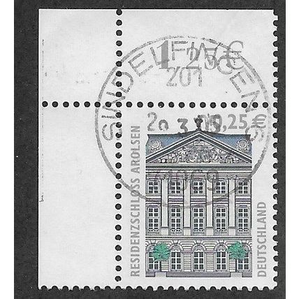 GER 2002 25c 'TOURIST SIGHTS' (CORNER MARGIN) FINE USED (EBID69-392)