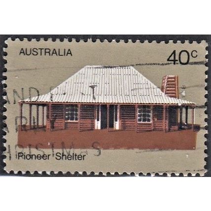 AUSTRALIA, 1972 40c Pioneer Life, SG 526 (Scott #535), used