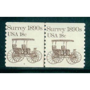 1907 18c Surrey Fine MNH Dry Gum CNP Left 5 W0209
