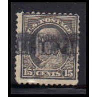Used 514 15c Benjamin Franklin Average Plus K0310