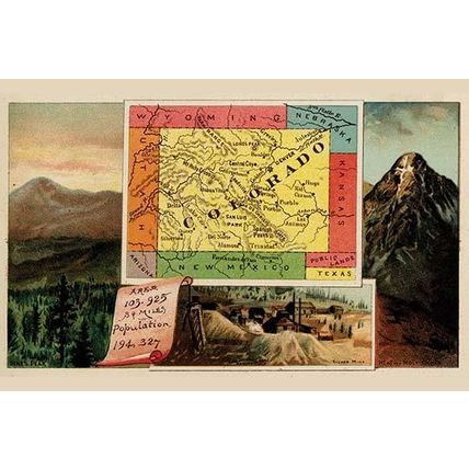 Colorado 20 x 30 Poster