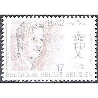 Belgique 2000 Michel 2957 Neuf ** Cote (2008) 1.00 Euro Prince Philippe