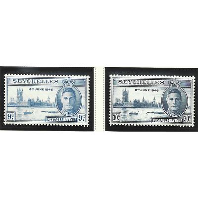 Seychelles Stamps Scott #149 To 150, Mint Never Hinged