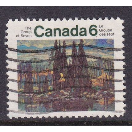 CANADA 1970 50th GROUP OF SEVEN 6c USED SG660