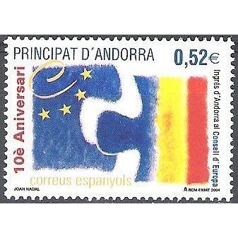 Andorra Español 2004 Michel 317 Neuf ** Cote (2008) 2.00 € Conseil de l'Europe