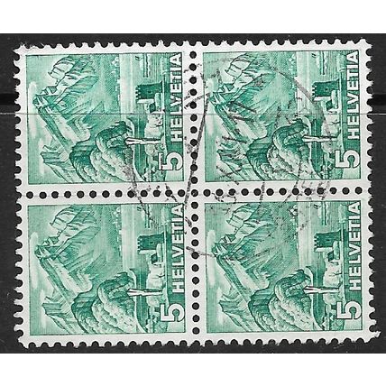 1936 Michel 298 - fine used (o) - block of 4