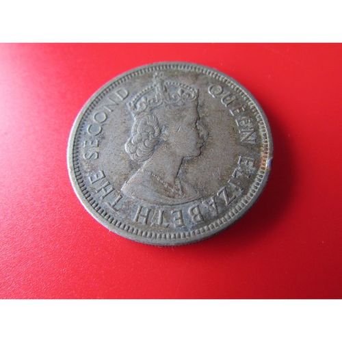 1973 QUEEN ELIZABETH II HONG KONG ONE DOLLAR FREE POST. A