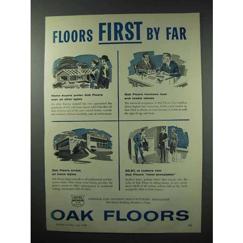 1959 National Oak Flooring Manufacturers Association Ad