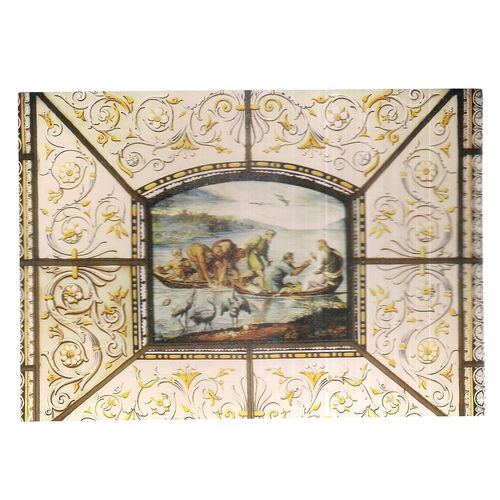 GLASS PANEL IN ORANGERY, BOWOOD HOUSE, CALNE, WILTSHIRE unused postcard =