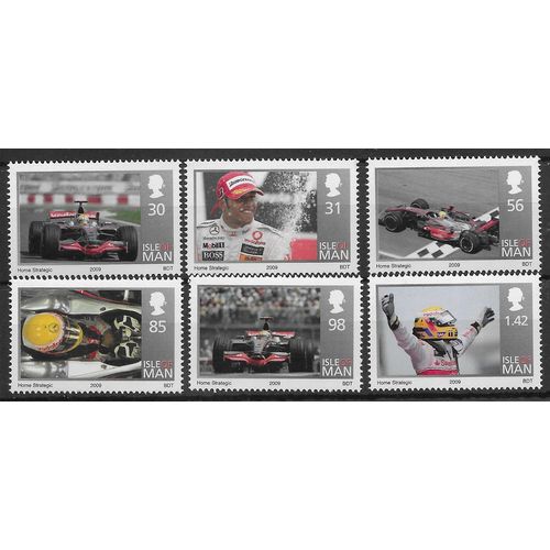 IOM 2009 MM (SET) 'LEWIS HAMILTON' 6v) (EBID58-305)