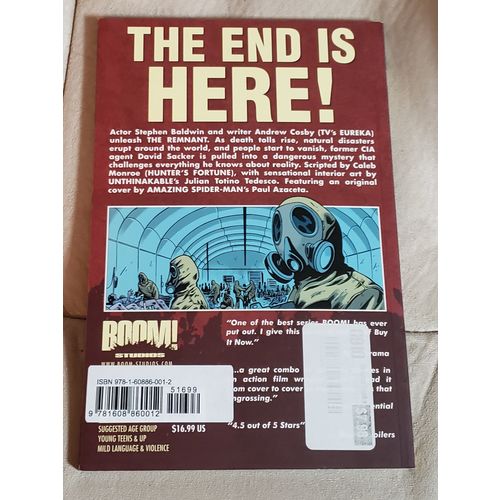 The Remnant by Stephen Baldwin/Andrew Cosby~Graphic Novel (2009)