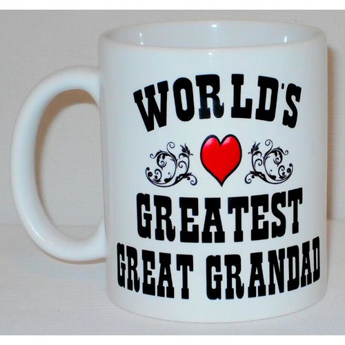 World's Greatest Relative Mug Can PERSONALISE Fathers Mothers Day Birthday Gift