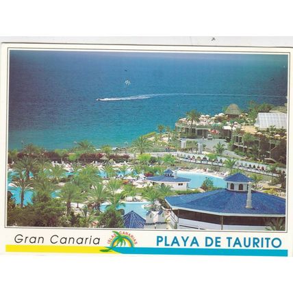 Playa De Taurito Gran Canaria Postcard posted VGC