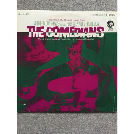 THE COMEDIANS - MUSIC FROM THE ORIGINAL SOUND TRACK (USA VINYL LP)