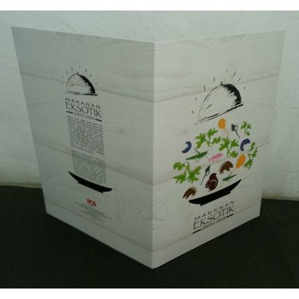 Malaysia Exotic Food 2019 Cuisine Grasshopper Insect Porcupine (folder) *limited