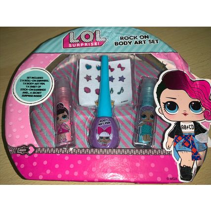 LOL Suprise Rock On Body Art Set