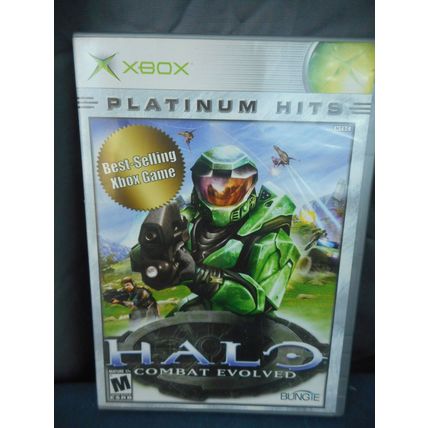 Halo Combat Evolved Microsoft Xbox 2003 disc Platinum Hits 659556745165