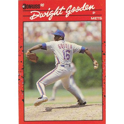 Dwight Gooden #171 - Mets Donruss 1990 Baseball Trading Card