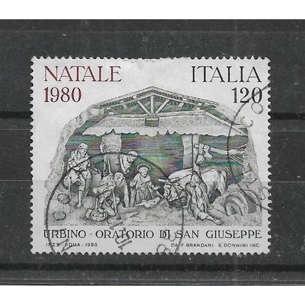 Italy.1980 Christmas.Nativity (Federico Brandani).Fine Used.Sept22