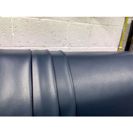 Italian Full Whole Leather Cow Hide Colour Oriental Blue