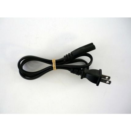 3ft AC Polarized Power Cord Black Cable Wire