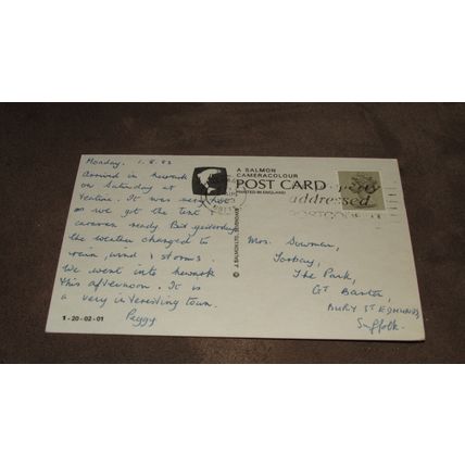 1980s J Salmon Postcard -Major Oak, Sherwood Forest - Nottinghamshire