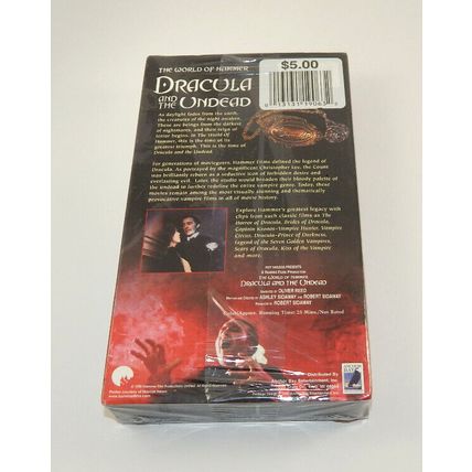Dracula and the Undead World of Hammer-Oliver Reed VHS Sealed