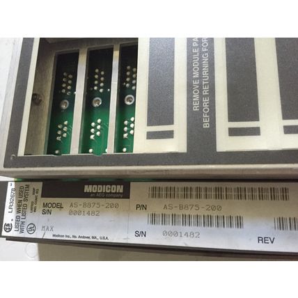 Modicon AS-B875-200,B875-200 INPUT MODULE ANALOG CONFIGURABLE 8POINT,B873-200,EE