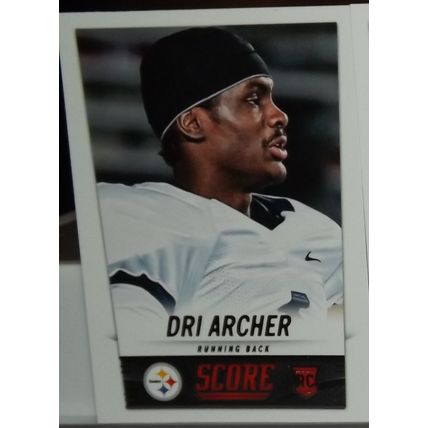 2014 Score DRI ARCHER (Steelers) Rookie Card #367