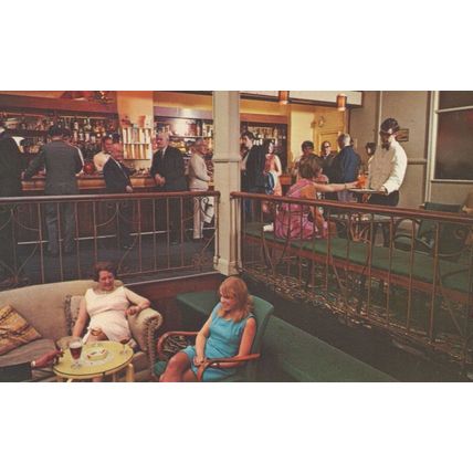 Devon Coast Country Club Paignton Pub Bar Ash Tray Butts 1970s Postcard