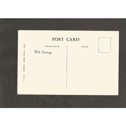 Postcard Oxford Hertford College and Bridge TVAP 1317