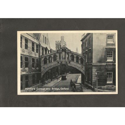 Postcard Oxford Hertford College and Bridge TVAP 1317