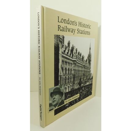 John Betjeman Londons Historic Railway Stations 2002 Illustrated Book HB