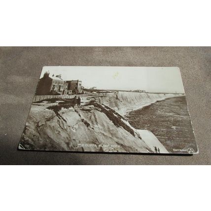 1906 fr Real Photographic Postcard - Black Rock Cliffs @ Brighton, Sussex