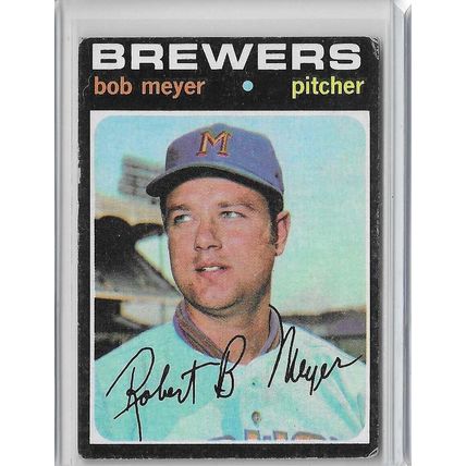 1971 Topps #456 Bob Meyer #1