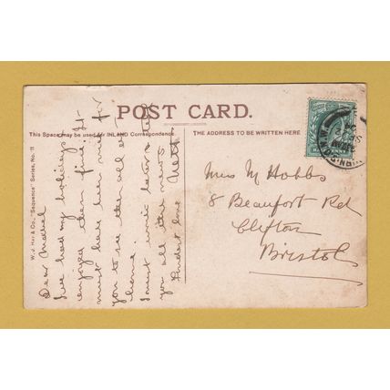 London-Hyde Park & Rotten Row - Postally Used - ?? 22nd September 1904 Postmark