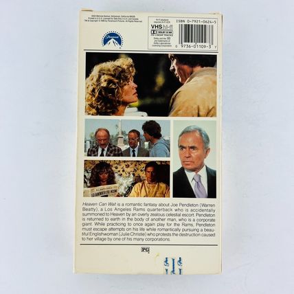 Heaven Can Wait VHS Video Tape Warren Beatty Julie Christie
