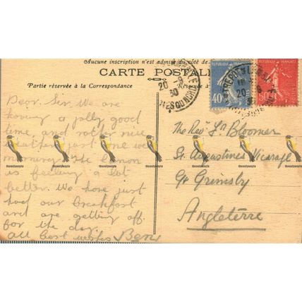 Pont Audemer, Eglise Interieur Les Autels, France, Postcard, 1930