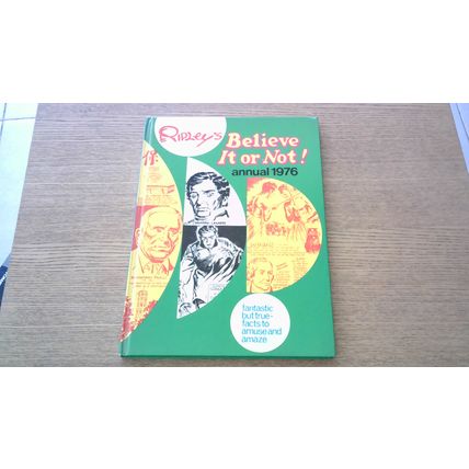 RIPLEY'S BELIEVE IT OR NOT! Annual 1976 (Hardback) World Distributors