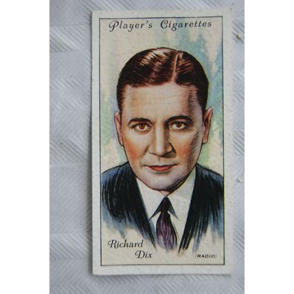 1934 Players Film Stars 2nd Series No. 16 Richard Dix