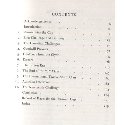 Races for the America's Cup by R.D. Burnell Hardback