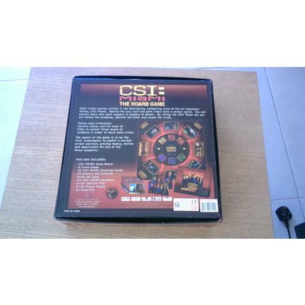 CSI: MIAMI - THE BOARD GAME (Speciality Board Game)